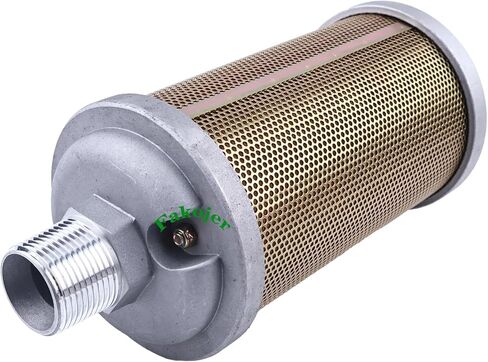 كاتم صوت NPT 1 بوصة 15-3510-99R 15-3510-99 متوافق مع مضخات الحجاب الحاجز المزدوجة التي تعمل بالهواء مقاس 3 بوصات in Saudi Arabia