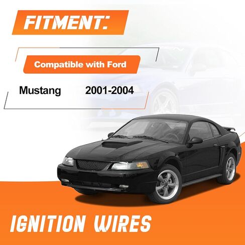 مجموعة أسلاك توصيل الإشعال مناسبة لفورد موستانج 2001-2004 استبدال رقم OE 1U2Z12259-BA, 6689, 671-6112 in Saudi Arabia