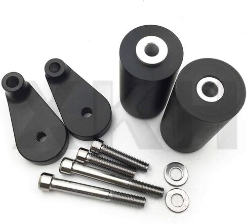 XKH- واقي من التصادم بدون إطار للدراجة النارية متوافق مع 2007 2008 Yzf R1 Yzf R1 أسود [B00Y7CE3O6] in Kuwait