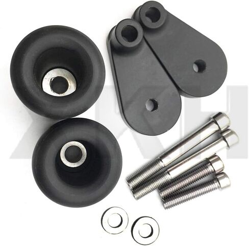 XKH- واقي من التصادم بدون إطار للدراجة النارية متوافق مع 2007 2008 Yzf R1 Yzf R1 أسود [B00Y7CE3O6] in Kuwait