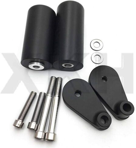 XKH- واقي من التصادم بدون إطار للدراجة النارية متوافق مع 2007 2008 Yzf R1 Yzf R1 أسود [B00Y7CE3O6] in Kuwait