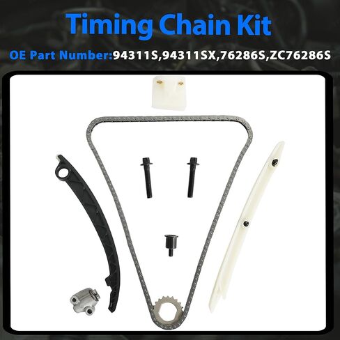 Timing Chain Kit with Water Pump & Thermostat Camshaft Tensioner Fit For Chevrolet Sonic Trax Cruze Volt Cadillac ELR Buick Encore 1.4L 2011-2015 5591625100 55570270 55565336 AW6662 in Saudi Arabia