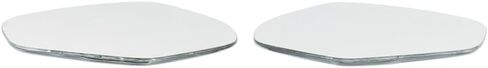 Cnonee1 1 Pair YMH-HSJ-198 Glass Blind Spot Mirrors Rearview Mirror Lens Convex Mirror Lenses For Yamaha NMAX125 2016-2024, For Yamaha N-MAX155 2016-2024 in Saudi Arabia