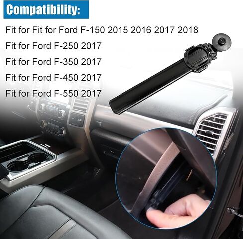 HC3Z-5806200-B صندوق قفازات السيارة يدعم توقف المثبط مناسب لفورد F-150 2015-2018 لفورد F-250 F-350 F-450 F-550 2017 لينة مفتوحة المثبط دعم إيقاف الصدمات HC3Z5806200B in Saudi Arabia