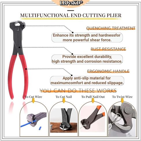 Upholstery Carpet Staple Remover and Nail Puller Remover Tool Set - Staple Puller & Tack Lifter Fastener Remover for Furniture Floor Wall Wood Case Car Photo Frames (4-PK) in Kuwait