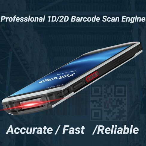 ماسح الباركود Android 4+64GB المدمج في 1D/2D/QR ماسح الباركود 4G اللاسلكي المحمول الكمبيوتر المساعد الشخصي الرقمي المخزون الماسح الضوئي للمستودعات والخدمات اللوجستية in Kuwait