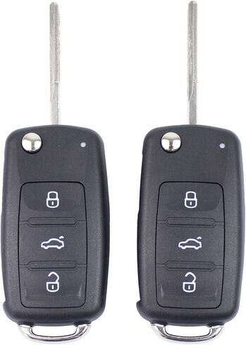 Ignition Switch Door Lock Cylinders for VW Tiguan 2012-2017 Passat 2012-2019 Jetta 2006-2018 GTI Golf 2011-2018 Eos 2012-2016 for Audi Q3 2015-2018 w/ 48-Chip 433 Frequency Remote Key in Saudi Arabia