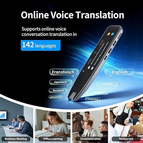 قلم مترجم، قلم قارئ المسح الضوئي، أداة مساعدة وجهاز مترجم اللغة، عسر القراءة، متعلمي اللغة وصعوبات التعلم، بما في ذلك 142 لغة (رمادي) in Kuwait