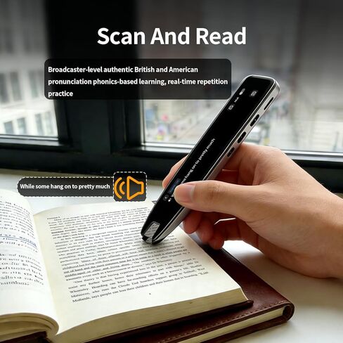 قلم مترجم، قلم قارئ المسح الضوئي، أداة مساعدة وجهاز مترجم اللغة، عسر القراءة، متعلمي اللغة وصعوبات التعلم، بما في ذلك 142 لغة (رمادي) in Kuwait