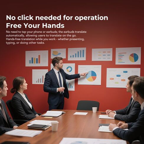 سماعات أذن NE40 AI للترجمة في الوقت الفعلي، سماعات رأس لمترجم اللغة مع شاشة LCD تعمل باللمس Audiofonos Traductores Inglés Español تدعم 140 لغة لأعمال السفر in Kuwait