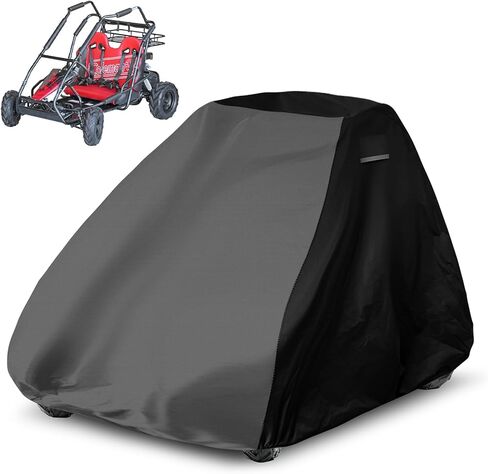 Coleman KT196 Go Kart Double Seat Cover for CK196-T 200GK Bench Double Seat Cover with Seat Belt Hole, Sratch-Resistant Go Kart Accessories in Saudi Arabia