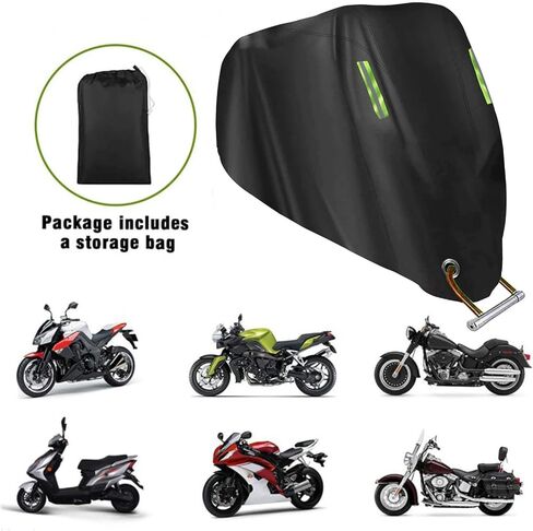 غطاء دراجة نارية لـ Kawasaki Concours 14 2008-2023، غطاء دراجة نارية متين للحماية الخارجية، للحماية الشاملة لجميع المواسم، ملحقات خارجية in Saudi Arabia