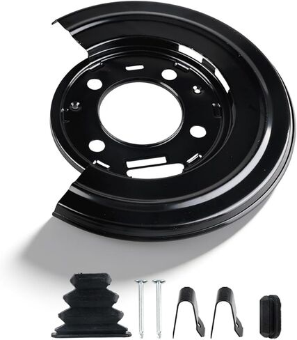 924-223 Rear Brake Dust Shield, Brake Backing Plate Compatible with 1999-2006 Chevy Silverado Tahoe Suburban, 1999-2006 GMC Sierra Yukon, 2002-2003 Cadillac Escalade, # 924223, 88965717, 88982585 in Kuwait