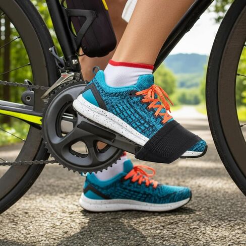 Pedal Straps,4 Pcs Black Beam Strap Pedal Straps, Adjustable Foot Footrest Strips Components for Fixed Gear Bike Pedals and Cleats in Saudi Arabia