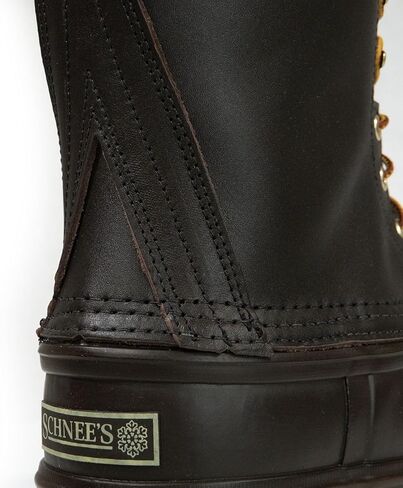 حذاء SCHNEE'S Extreme 10 بوصات معزول للمشي لمسافات طويلة، 1000 جرام ثينسوليت، جلد مدبوغ بالزيت، نعل خارجي مميز، بني in Kuwait