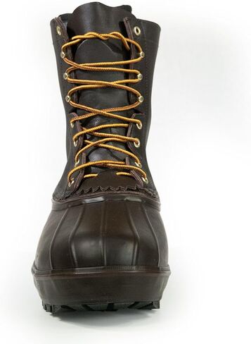 حذاء SCHNEE'S Extreme 10 بوصات معزول للمشي لمسافات طويلة، 1000 جرام ثينسوليت، جلد مدبوغ بالزيت، نعل خارجي مميز، بني in Kuwait