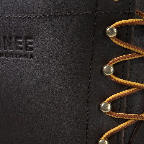 حذاء SCHNEE'S Extreme 10 بوصات معزول للمشي لمسافات طويلة، 1000 جرام ثينسوليت، جلد مدبوغ بالزيت، نعل خارجي مميز، بني in Kuwait