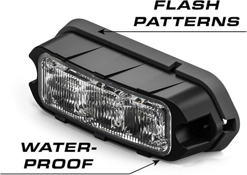 Feniex Q3+Green LED Surface Mount أحمر/أبيض/أخضر/كهرماني in Saudi Arabia