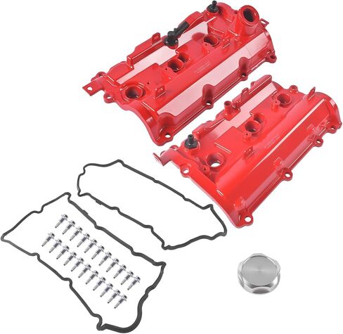 GELUOXI 2Pcs Valve Covers Red Replacement for Infiniti G37 M37 FX37 EX37 QX70 QX50 Q70 Q60 3.7L 2008-2020 13264EY01A 13264EY01C 13264EY01E in Saudi Arabia