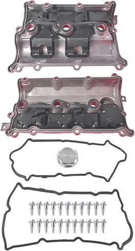 GELUOXI 2Pcs Valve Covers Red Replacement for Infiniti G37 M37 FX37 EX37 QX70 QX50 Q70 Q60 3.7L 2008-2020 13264EY01A 13264EY01C 13264EY01E in Saudi Arabia