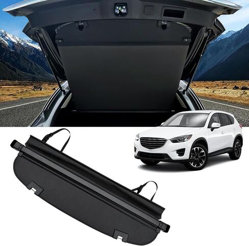 AUXKO 2nd Row Installation Retractable Cargo Cover for Dodge Durango 2026-2011, Trunk Cover for 2026 2025 Dodge Durango Security Shade Cover Shielding Anti-Peeping Luggage Privacy Screen, Carbon Fiber in Saudi Arabia