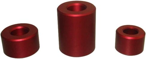 فواصل عجلات من الألومنيوم الخام لدراجة Kawasaki KLX110 KLX110L الترابية (أسود) in Kuwait