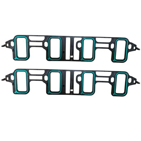 Intake Manifold Gasket Set for 6.0L 6.2L Engine - Compatible with 2007-2016 Chevy Silverado GMC Sierra & Cadillac Escalade - Replaces OEM # MS25702VR, MS19598, MS97126 in Saudi Arabia