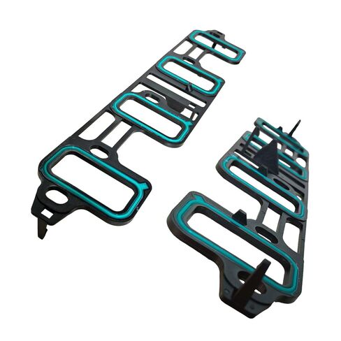 Intake Manifold Gasket Set for 6.0L 6.2L Engine - Compatible with 2007-2016 Chevy Silverado GMC Sierra & Cadillac Escalade - Replaces OEM # MS25702VR, MS19598, MS97126 in Saudi Arabia