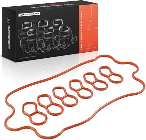A-Premium Upper Fuel Injection Plenum Gasket Set Compatible with Ford F-150 2001-2003, F-150 Heritage 2004, E-250 E-150 Club Wagon 2003, E-150 Econoline Club Wagon 2001-2002, E-150 E-250 Econoline in Saudi Arabia