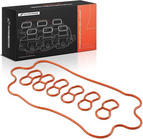 A-Premium Upper Fuel Injection Plenum Gasket Set Compatible with Ford F-150 2001-2003, F-150 Heritage 2004, E-250 E-150 Club Wagon 2003, E-150 Econoline Club Wagon 2001-2002, E-150 E-250 Econoline in Saudi Arabia