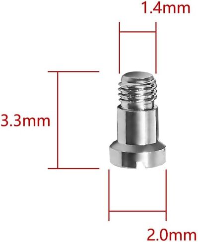 Watch Buckle Screws Replacement For Omega Seamaster 300 Planet Ocean 43.5mm 215 Bracelet Stainless Steel 4pcs in Saudi Arabia