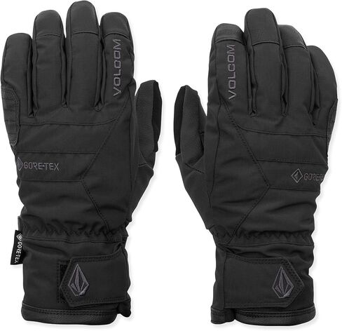 Volcom Men's CP2 GORE-TEX Snowboard Gloves – Waterproof Insulated Gloves Grip Palm, Black, Small in Saudi Arabia