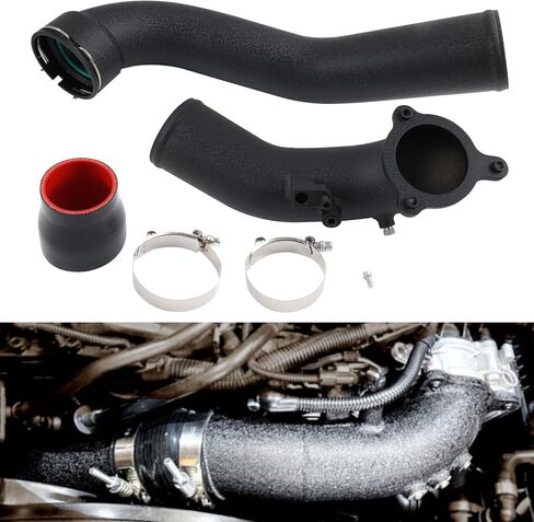 مجموعة أنابيب الشحن، ترقية أنبوب الشحن التوربيني المبرد المتوافق مع BMW 2014+ F20 F30 B58 3.0L M240i 340i 440i in Kuwait