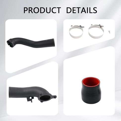 مجموعة أنابيب الشحن، ترقية أنبوب الشحن التوربيني المبرد المتوافق مع BMW 2014+ F20 F30 B58 3.0L M240i 340i 440i in Kuwait