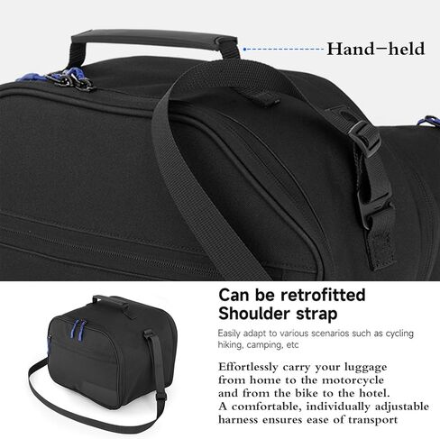 Motorcycle Luggage Storage Bag Inner Saddlebags for BMW R1300GS 2023 2024 2025 Waterproof Large Capacity Saddle Bag Expandable Traveling Bags with Strap (3-Piece Storage Package) in Kuwait