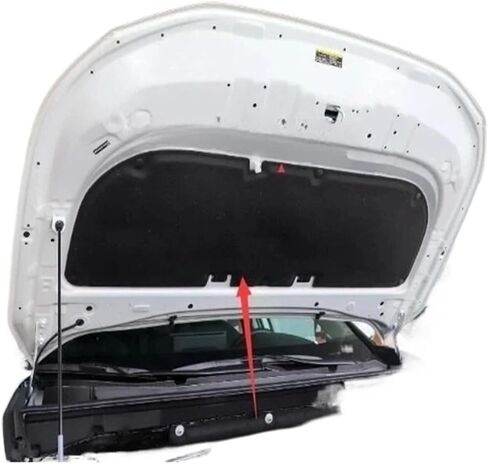 2019 2020 2021 2023 2024 متوافق مع Toyota RAV4 سيارة عازلة للحرارة وصوت غطاء أمامي قطني للمحرك غطاء وسادة جدار حماية الضوضاء (اللون: A)، lianhgq824620iqih33 in Kuwait