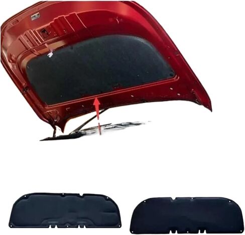 2019 2020 2021 2023 2024 متوافق مع Toyota RAV4 سيارة عازلة للحرارة وصوت غطاء أمامي قطني للمحرك غطاء وسادة جدار حماية الضوضاء (اللون: A)، lianhgq824620iqih33 in Kuwait