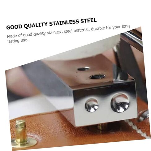 Copper Rivet Mounting Tool for Leather Crafting Lightweight Easy to Use DIY Tool for Belts Bags and Accessories Design Portable and Compact in Saudi Arabia