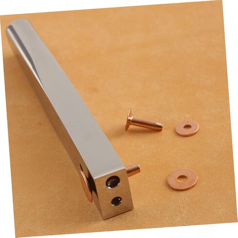 Copper Rivet Mounting Tool for Leather Crafting Lightweight Easy to Use DIY Tool for Belts Bags and Accessories Design Portable and Compact in Saudi Arabia