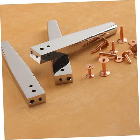 Copper Rivet Mounting Tool for Leather Crafting Lightweight Easy to Use DIY Tool for Belts Bags and Accessories Design Portable and Compact in Saudi Arabia