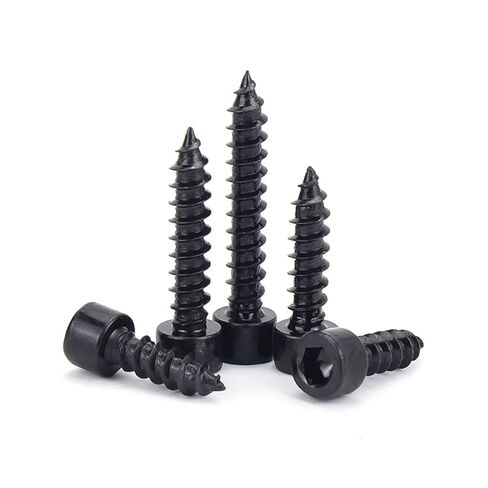 Long Socket Screws - Hexagon Socket Cap Head Self Tapping Steel Screws for Home, DIY,Workshop Projects​(25mm,M6-10Pcs) in Saudi Arabia