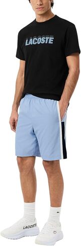 Lacoste Men's Lightweight Colour-Block Stripe Tennis Shorts in Saudi Arabia