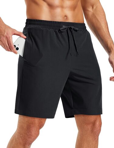 MAGCOMSEN Men's Workout Running Shorts 7 Inch Lightweight Quick Dry Shorts for Athletic Gym Hiking with Pockets in Saudi Arabia
