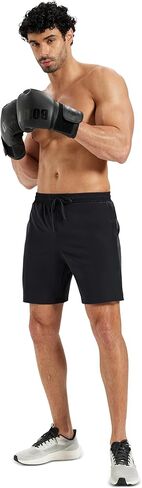 MAGCOMSEN Men's Workout Running Shorts 7 Inch Lightweight Quick Dry Shorts for Athletic Gym Hiking with Pockets in Saudi Arabia