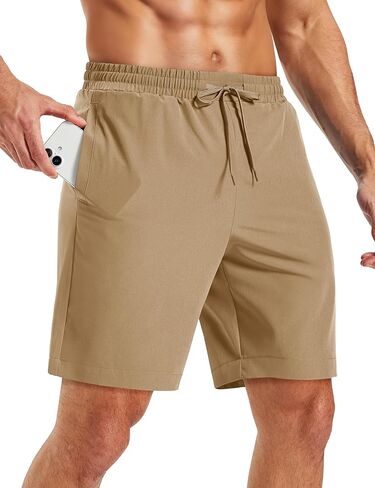 MAGCOMSEN Men's Workout Running Shorts 7 Inch Lightweight Quick Dry Shorts for Athletic Gym Hiking with Pockets in Saudi Arabia