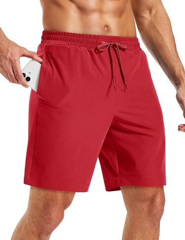 MAGCOMSEN Men's Workout Running Shorts 7 Inch Lightweight Quick Dry Shorts for Athletic Gym Hiking with Pockets in Saudi Arabia