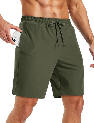 MAGCOMSEN Men's Workout Running Shorts 7 Inch Lightweight Quick Dry Shorts for Athletic Gym Hiking with Pockets in Saudi Arabia