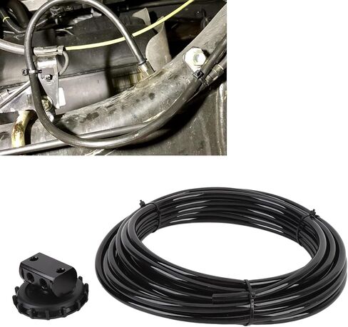 Yosoo Differential Breather Kit, High Flow Ventilation Release Pressure for Transfer Case Differential Transmission, with Central Air Filter for Off Road Vehicles OE 170112 in Kuwait