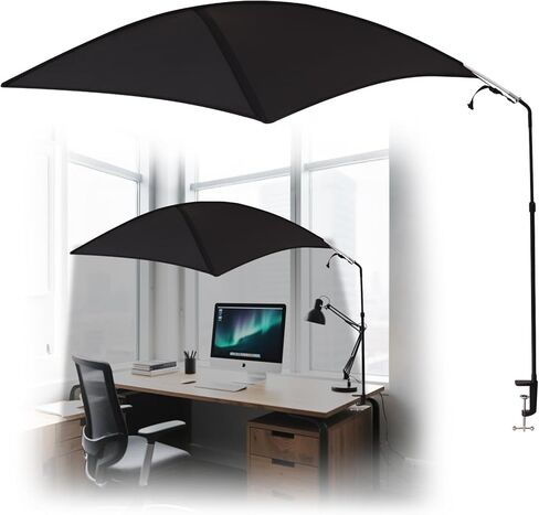غطاء مقصورة قابل للتعديل ومظلة مكتب، وغطاء مقصورة أساسي ودرع خفيف للأقسام لمنع الضوء العلوي والوهج (كبير) in Kuwait