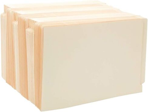 Staples End‑Tab Classification Folder, Legal Size, Manila, Reinforced Tab, Durable Construction, 150/Box in Saudi Arabia